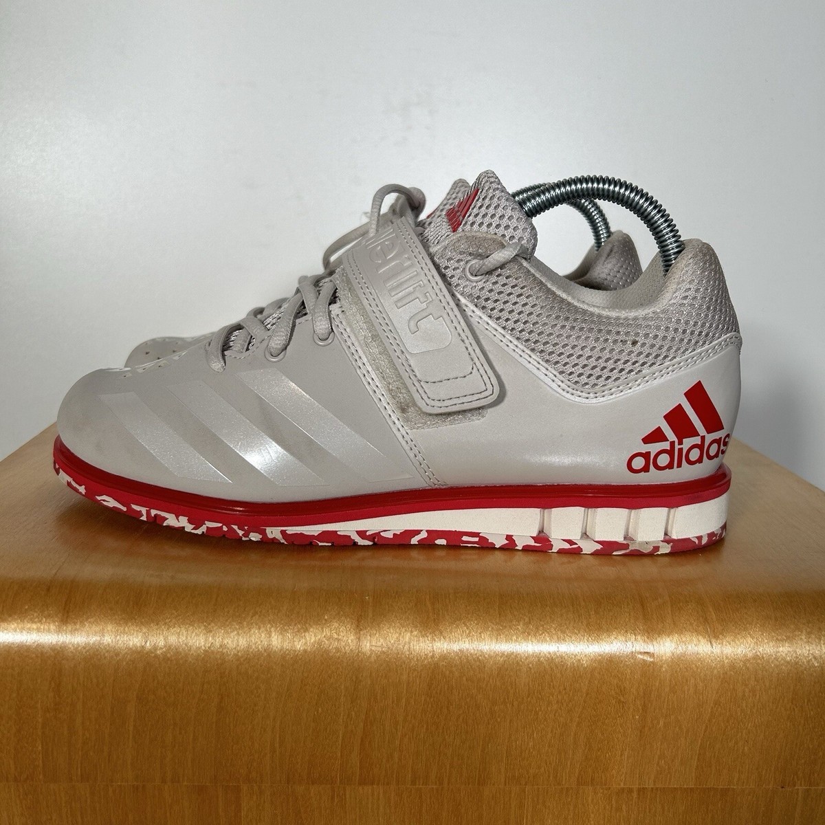 Red Adidas Weightlifting Adidas Deadlift Shoes Powerlifting Shoe