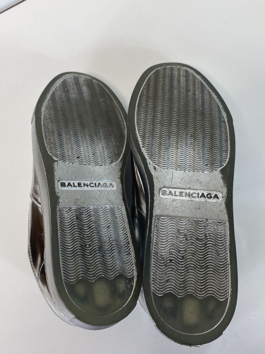 Vtg Balenciaga Metallic Silver Sneakers 36 | eBay Vtg Balenciaga Metallic Silver Sneakers 36 | eBay
