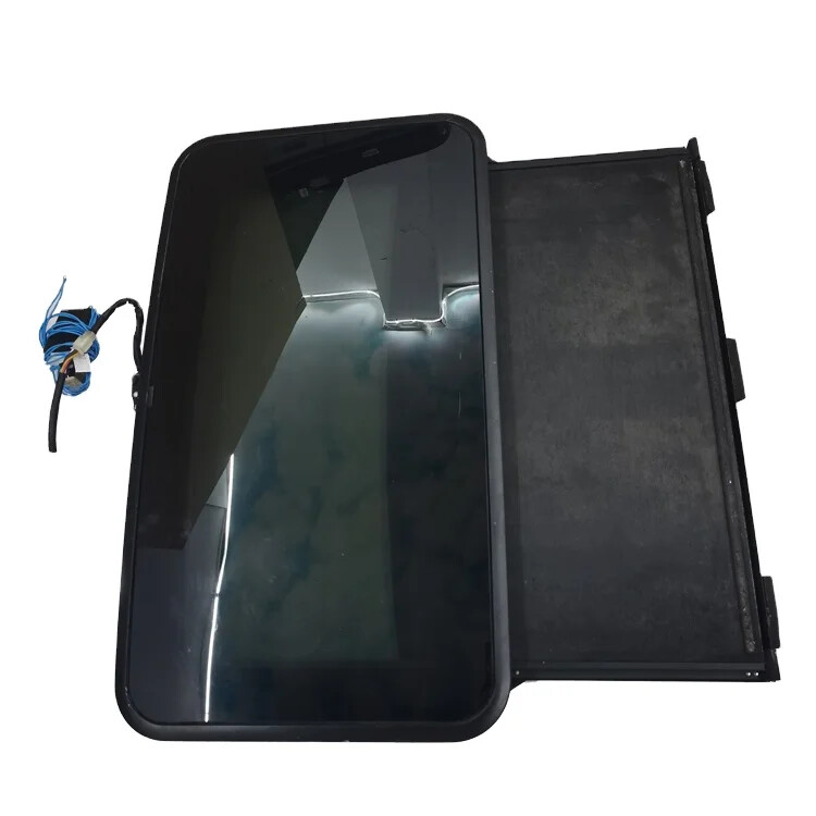 Automotive Universal Sunroof Glass Assembly 860*495mm Electric Sunroof