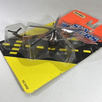 Matchbox Tyco 1994 SKYBUSTERS Russian Hind Helicopter Chopper RARE 8462 DIECAST