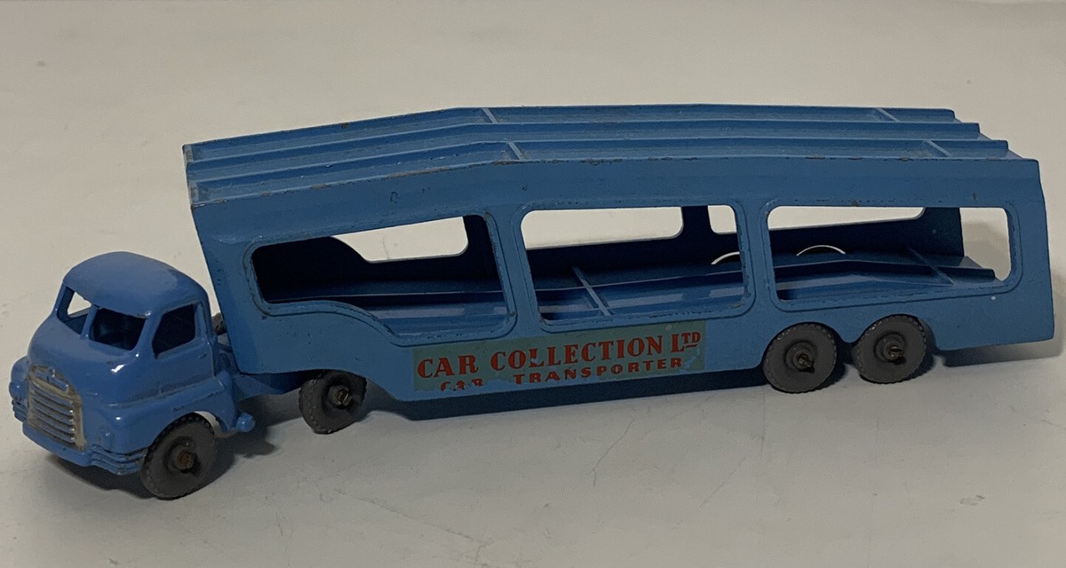 Matchbox Accessory Pack No 2 Car Transporter Bedford A1 Blue Truck