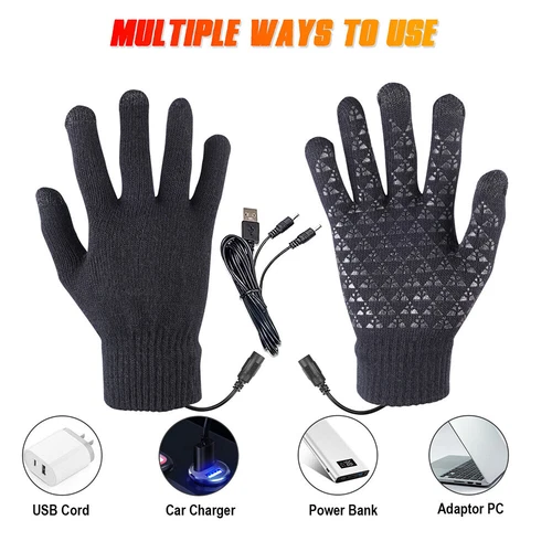 Elektrisch beheizte Handschuhe mit Akku – warm und bequem im Winter. - Bild 6 von 13