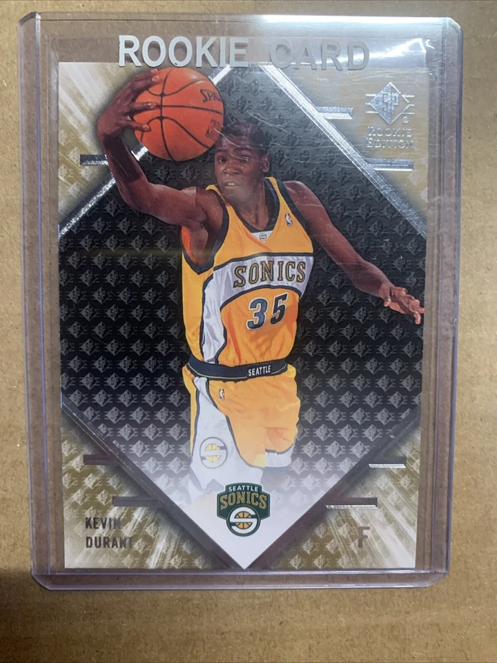 2007-08 Upper deck SP Rookie Edition 1-119 Set 2 Kevin Durant RC & Acie law Auto - Image 2 of 4