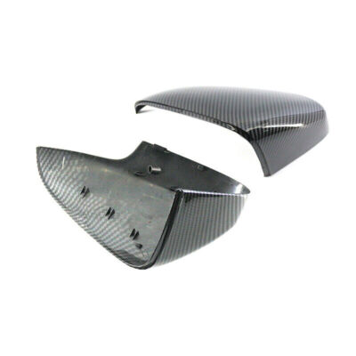 For Volvo C30 C70 T5 5Cyl 2.5L 10-13 Pair Side abs Carbon Fiber Mirror Cover Cap
