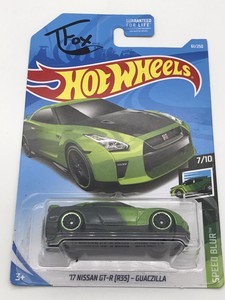 hot wheels nissan gtr guaczilla