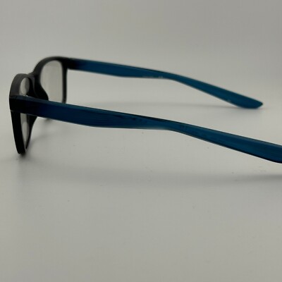 Nike Eyeglass FRAME ONLY 5004 004 Blue Black Full Rim 49-17  display picture 2