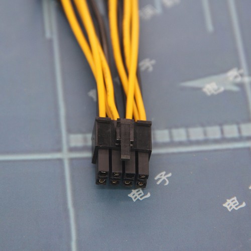 For Nvidia K80 M40 M60 P40 P100 Graphics Card Dual 8 to 8 GPU Power Cable - Picture 4 of 5