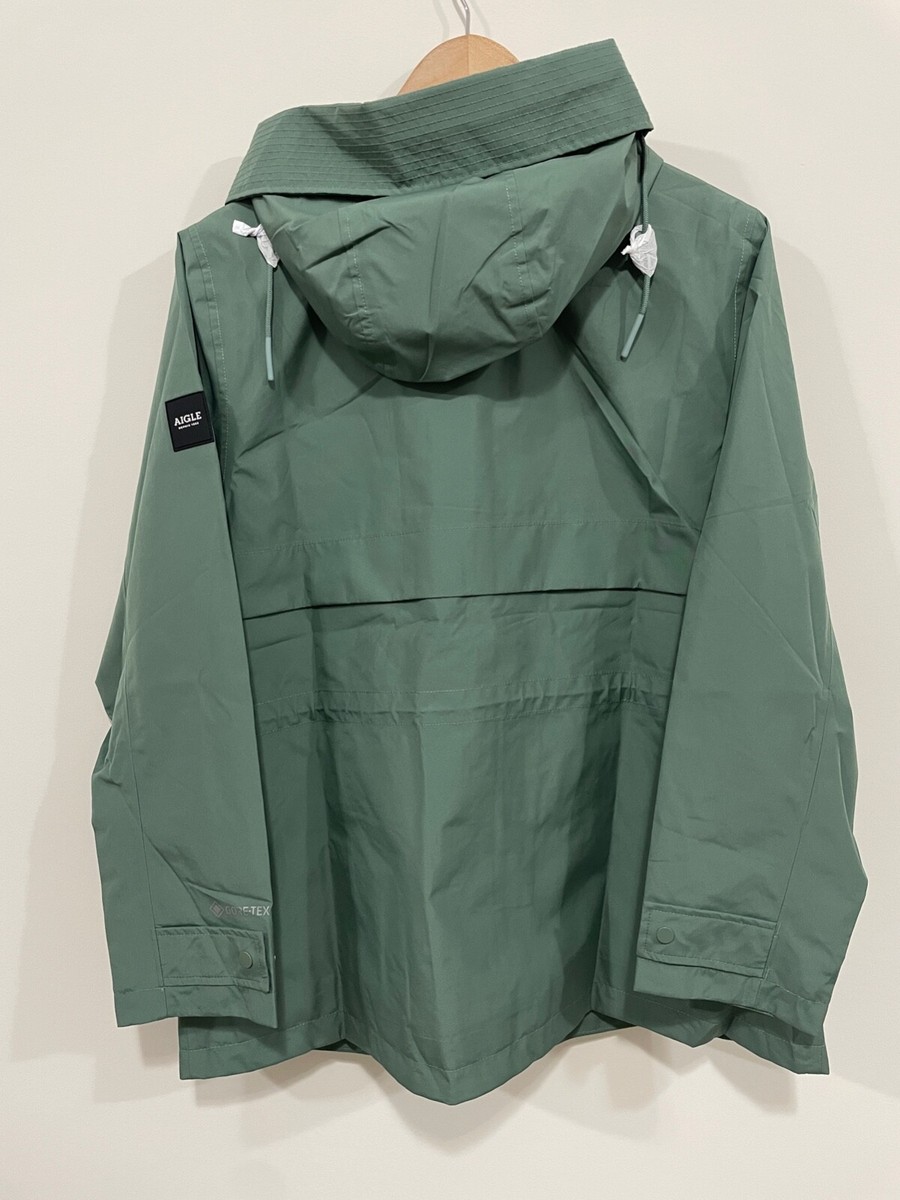 ジャケット Gaillion Short Parka Jacket AIGLE Women's Gore-Tex Short Parka Jacket Windbreaker Size