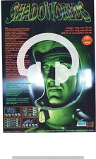 (-0-) ARCADE GAME RARE Advert AMIGA PC SHADOWLANDS   30cm x 21cm