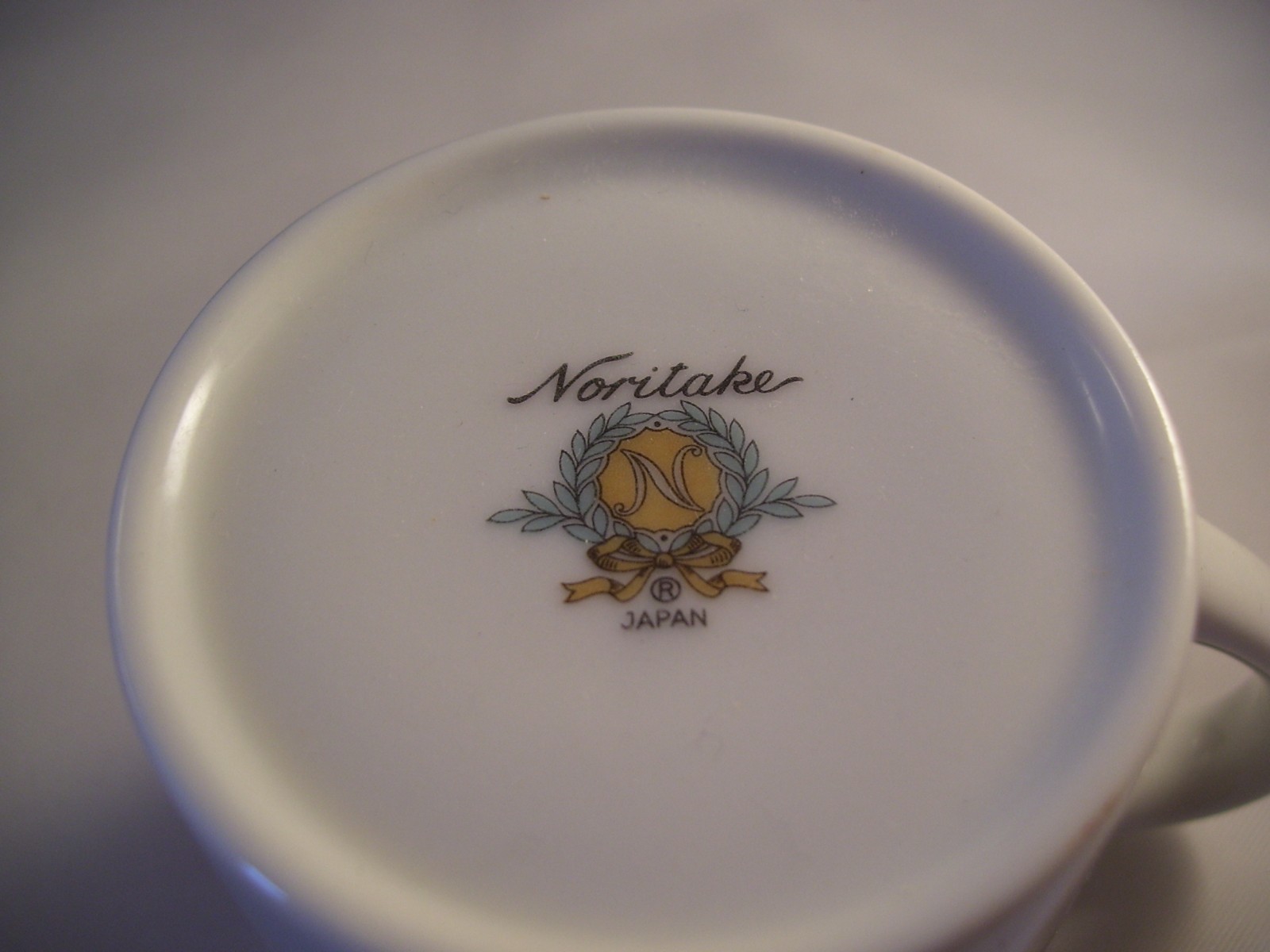 Noritake Egyptian Theme Cup & Saucer Set Nile Camel Vintage