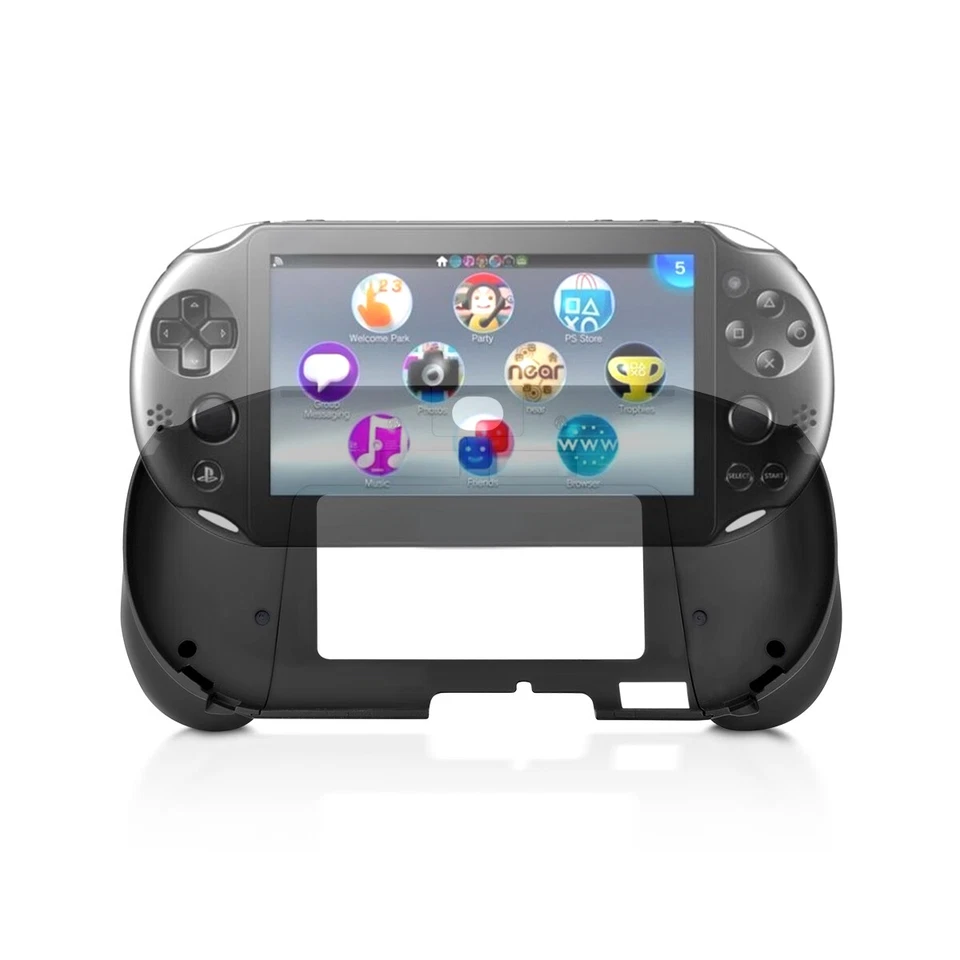 L2 R2 Trigger Pulsante Grips Maniglia Custodia per Sony PS Vita 2000 PSV 2000 - Immagine 2 di 4