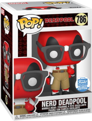 Marvel - Deadpool - Nerd Deadpool 786 Shop Limited Edition - Funko Pop! - Vinyl 