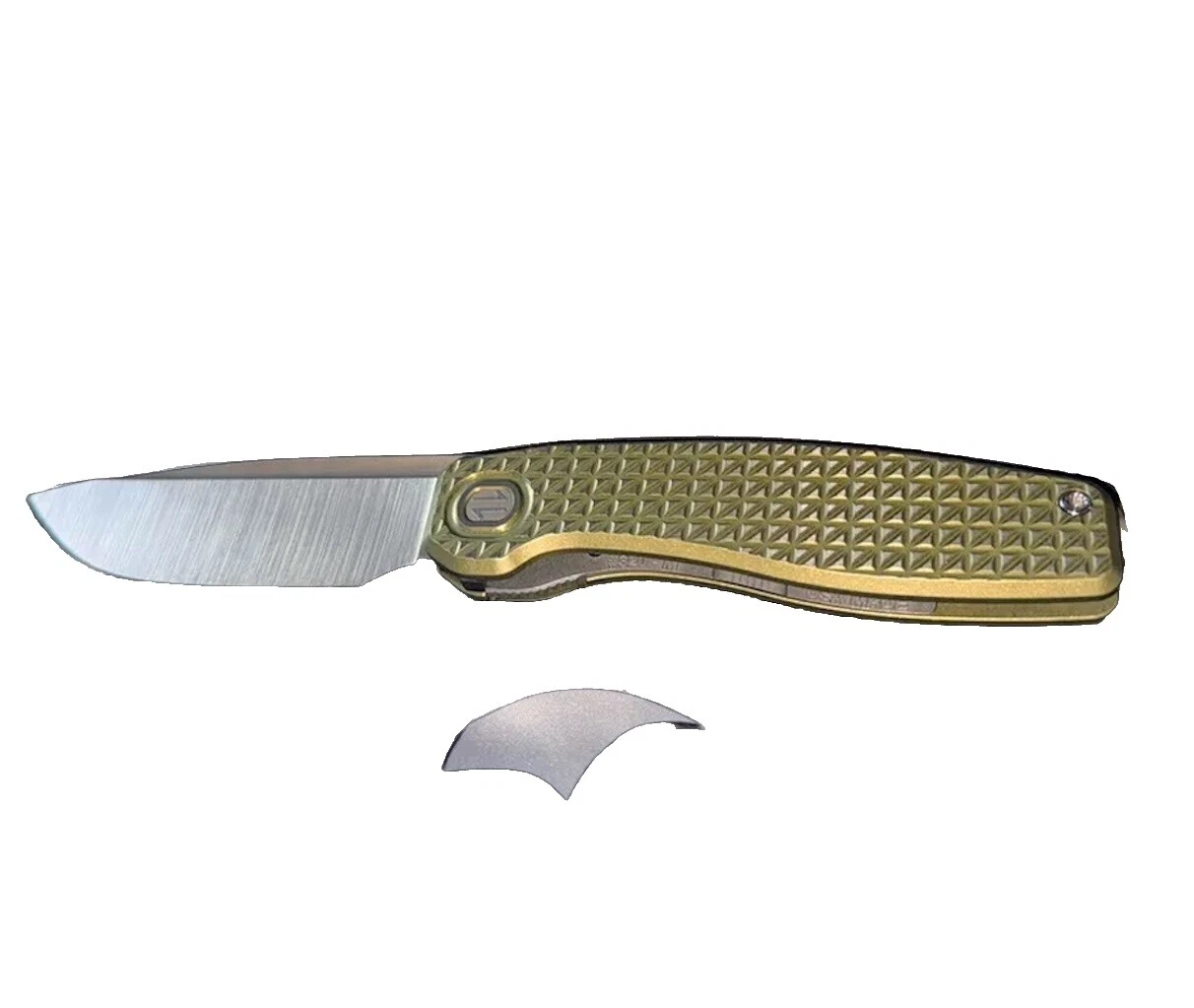 Titanium Handle Liner Manual Collectible Modern Custom & Handmade Folding Knives