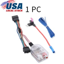 Factory Radio Add A Subwoofer Amplifier AMP Plug & Play Harness For Toyota 2017+