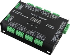 32 Channel 96A RGBW DMX 512 LED Decoder Controller DMX Dimmer DC5-24V RGBW RGB