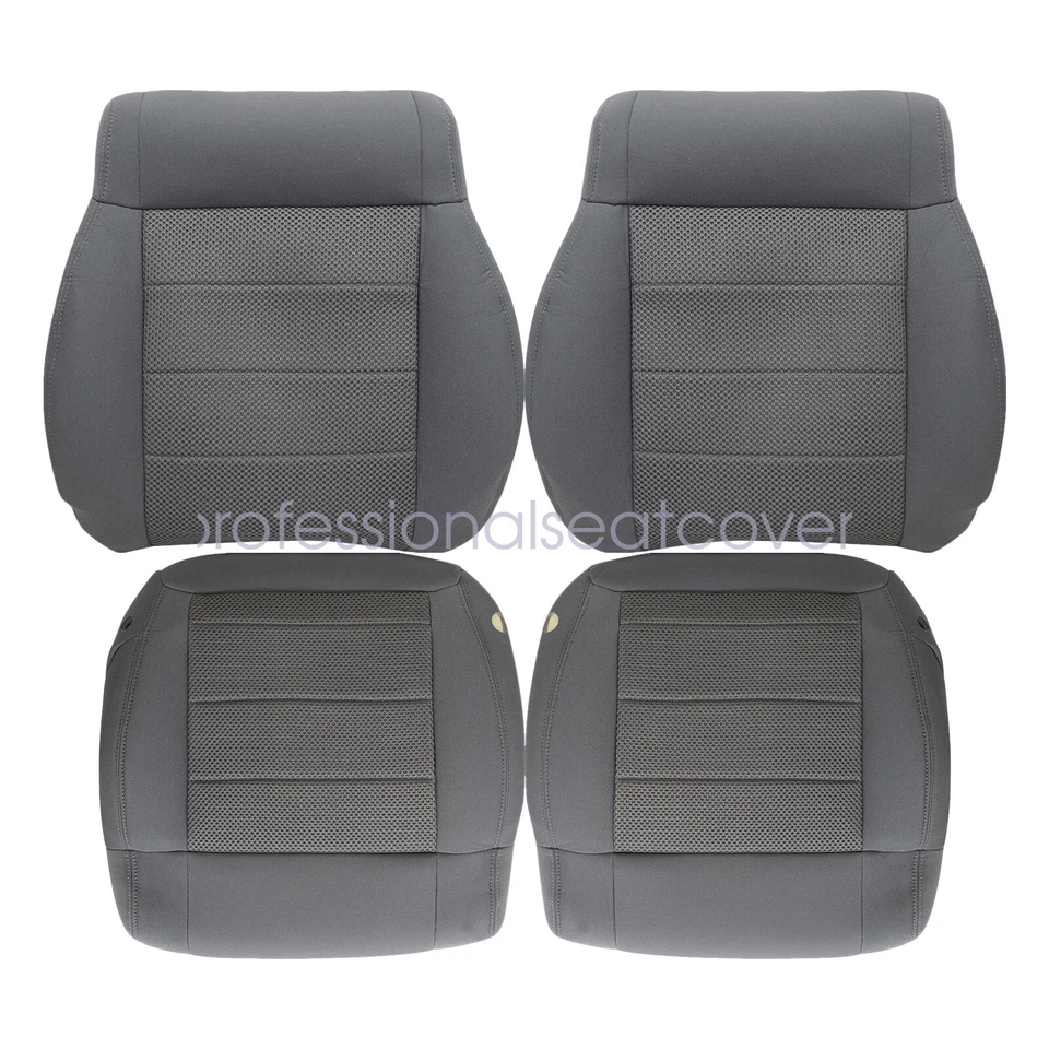 For 2008-2010 Jeep Wrangler Rubicon Driver / Passenger Bottom / Top Seat Cover - image 3 of 4