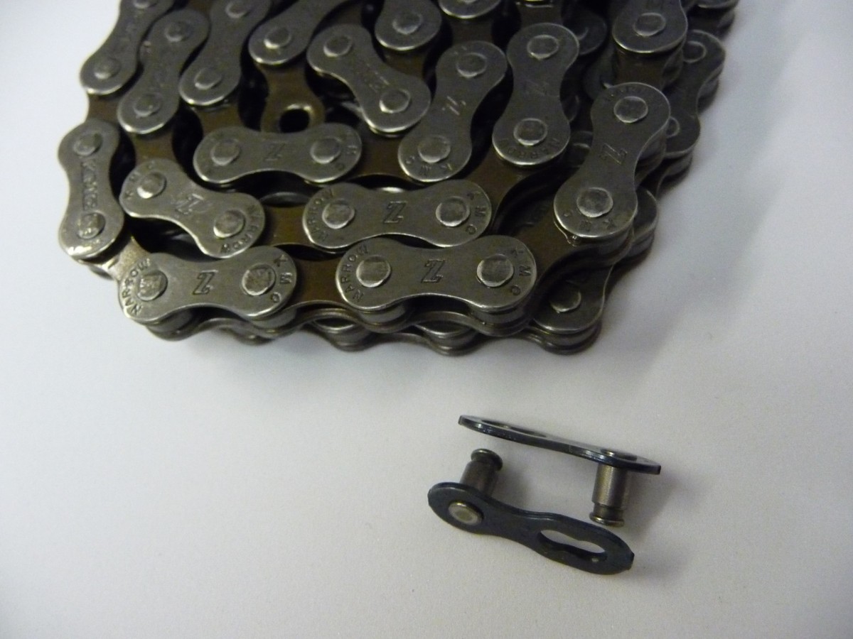 Compatibile Shimano Catena Per Bicicletta KMC Z7 - Compatibile Con 5/6/7 Velocità Catena Mezza X 3/32 - Foto 5