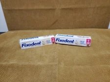 Fixodent Pure Strength Secure Denture Adhesive Cream for Full 2 Tubes