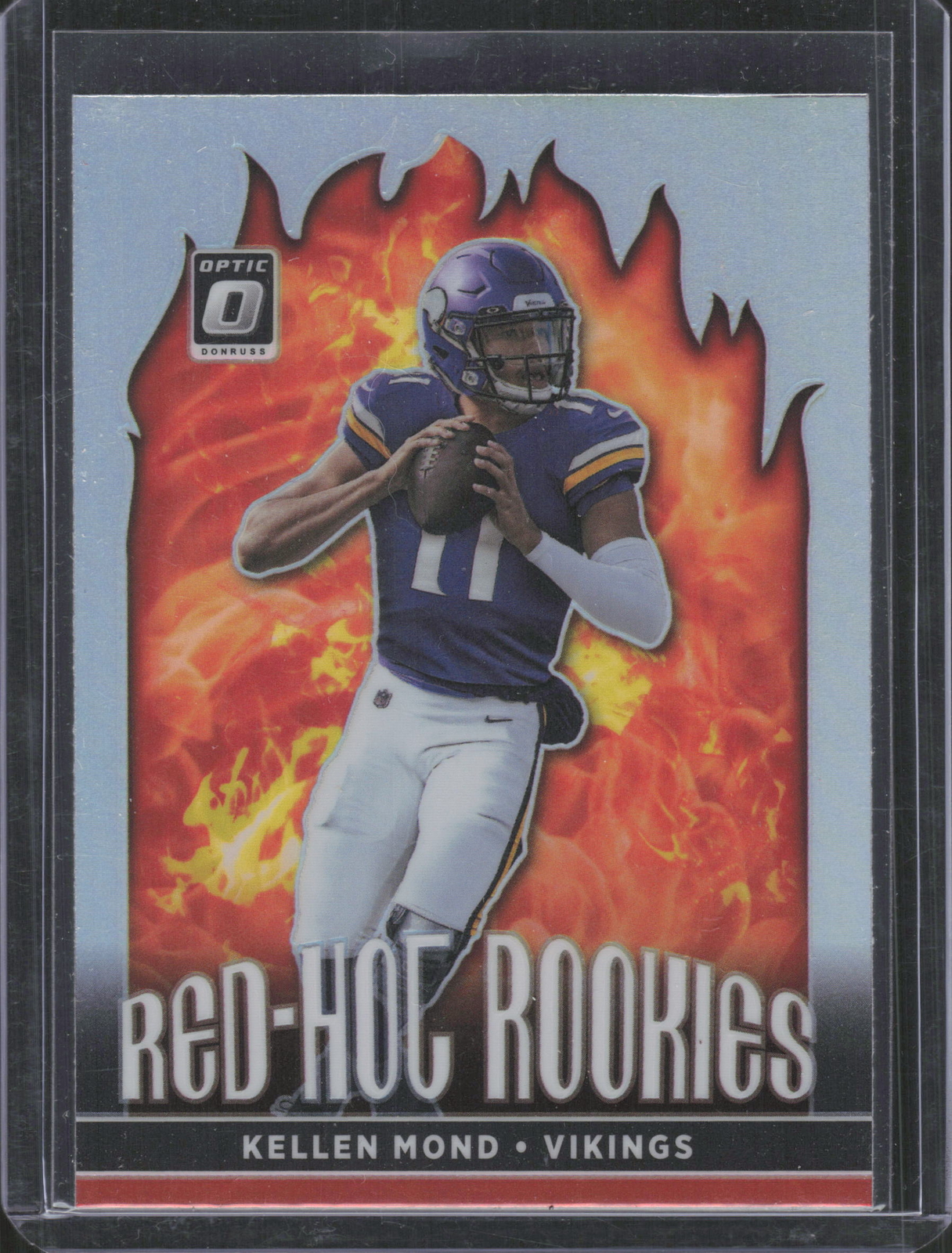 2021 Donruss Optic Red Hot Rookies #9 Kellen Mond