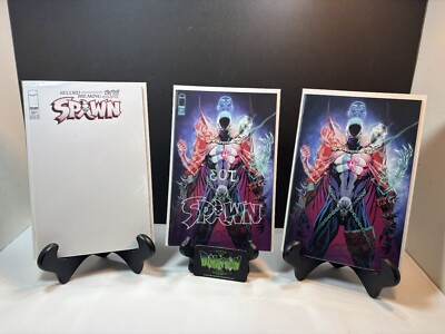#ad SPAWN #301 J. SCOTT CAMPBELL COVER 0 VIRGIN BLANK 1ST FULL APP OF NINJA SPAWN $49.99