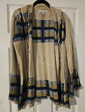 Davi & Dani Cardigan Fringe Size M
