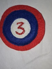 WWI US Army Aviation Airpark Layered Wool Patch L@@K!!! 1950s Era