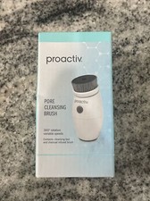 Proactiv PORE CLEANSING BRUSH Charcoal Infused Face Brush 360 Rotation - NEW