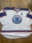 Yunost Minsk Belarus Game Worn Ice Hockey Jersey Shirt #85 Antonov