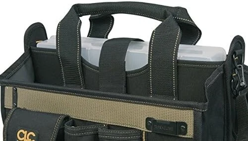 Custom Leather Craft Mfg. LLC	BAG; TOOL 16LX9WX9H 15 POCKETS W/ MULTI-COMPARTMEN - Image 2 of 4