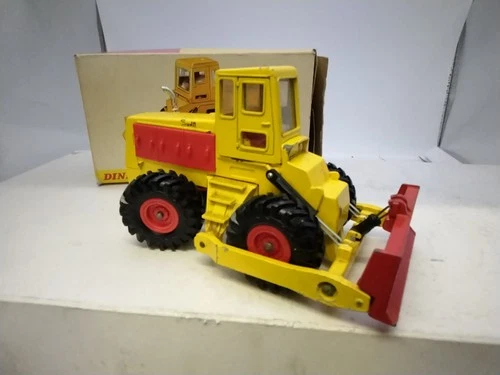 Vintage Dinky Toys Michigan Tractor Dozer Diecast Some Wear Needs Cleaning