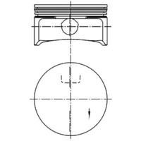 Kolbenschmidt Kolben FüR Opel Saab Zafira A F75 1.8 16V Astra H L48 L35 F67