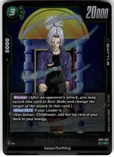 Trunks : Future FB01-092 Foil Dragon Ball Super NM Fast Ship