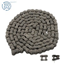 35 Roller Chain 5 Feet W/ 2 Master And 1 Offset Links High Quality For Mini Bike