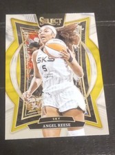 2025 Panini Select WNBA - Concourse Angel Reese #94 Silver Prizm