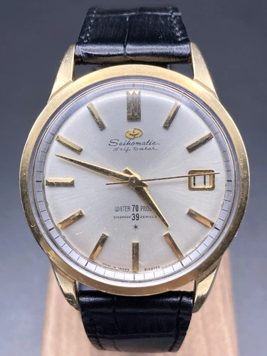 [Exc+5] Seiko Seikomatic Self Dater J13.083 Mens Vintage Watch Automatic Japan