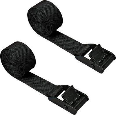 2 Pack 1''X6.5' Adjustable Lashing Straps W/ Buckles Tie down Straps for Car Boat