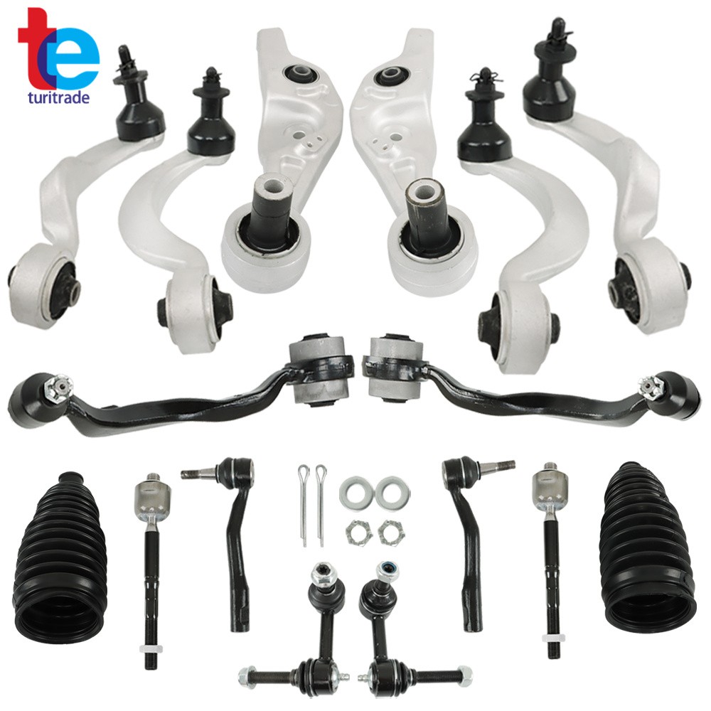 2007-2017 For Lexus LS460 16pc Front Upper Lower Control Arm Ball