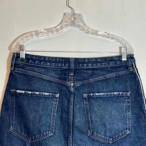 Abercrombie & Fitch Zoe Natural Rise Vintage A-Line Denim Skirt Size 31/12 Retro - Picture 7 of 18
