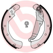 Bremsbackensatz hinten für Opel Astra F T92 G F70 T98 F35 H A04 L70 | 24319825