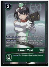Kanan Yuki BT26-090 R Rare Timeless Bonds Digimon Foil Near Mint