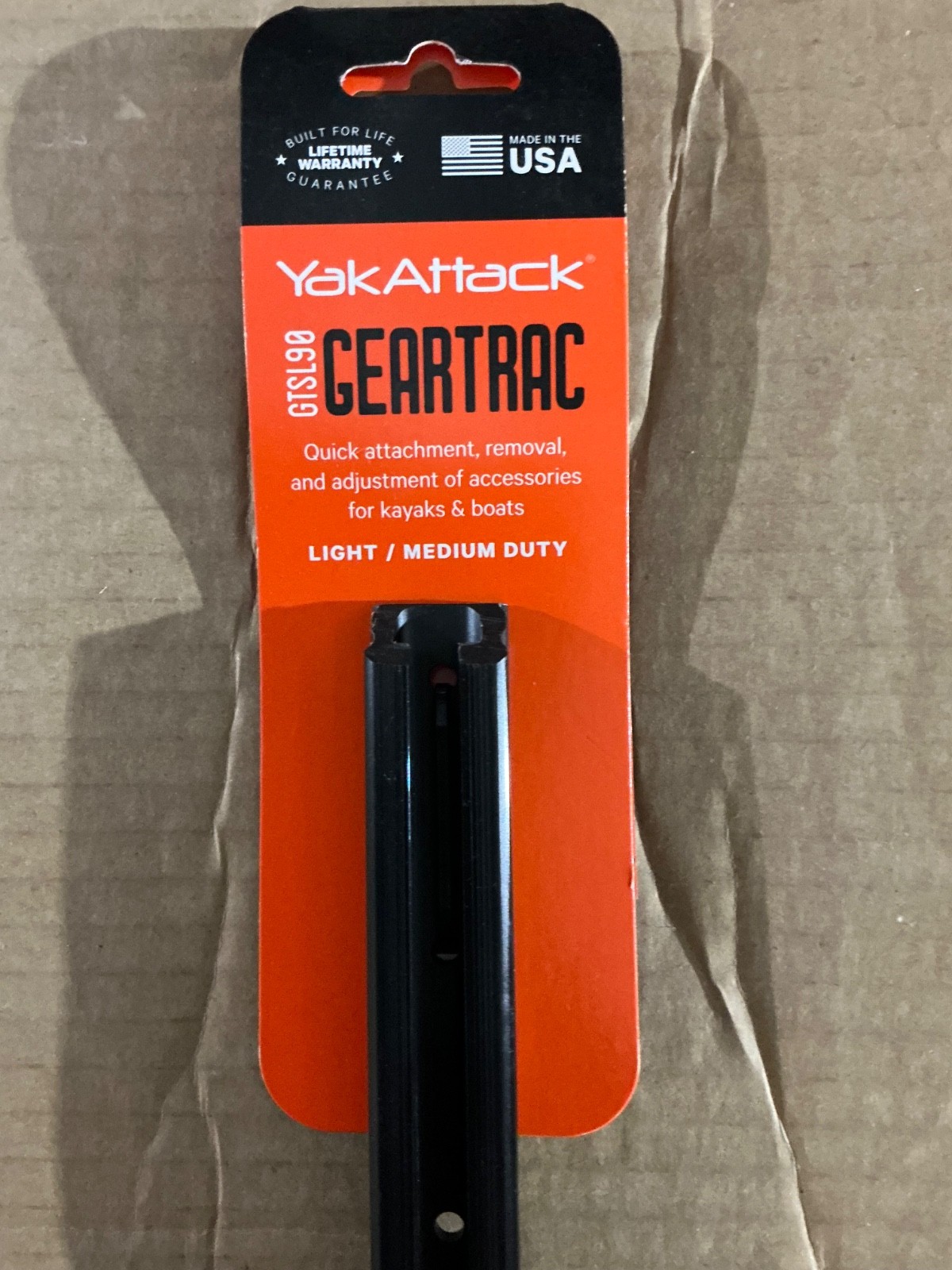 YakAttack GTSL90 GearTrac 8'' Black