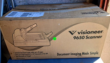 Visioneer 9650 Document Scanner NEW 50p Feeder 12ppm Duplex 8.5x14 USB ADF