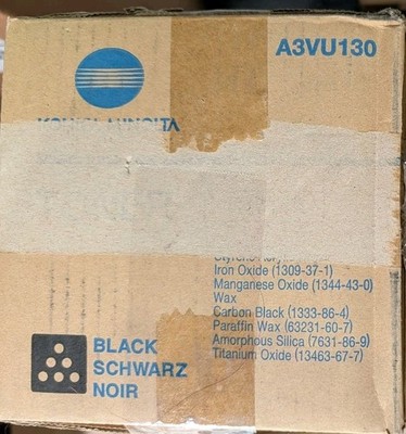 Konica Minolta TN711K Black Toner Cartridge - A3VU130 OEM New In box
