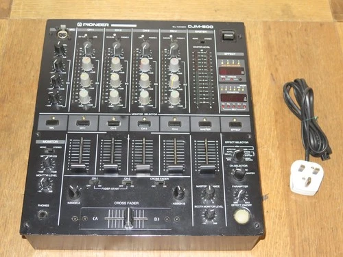 Pioneer DJM-500 - professional 4-channel DJ mixer / WORKS WELL