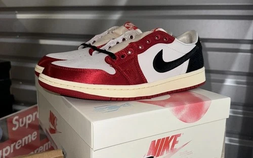 Size 9.5 Trophy Room Jordan 1 Low Away FN0432-100 Brand New Ready To Ship