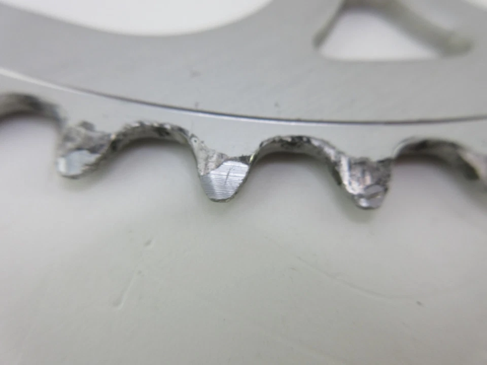 Vintage Sugino 5-Bolt Compact Chainring Set 110 BCD 52/42t Road Bike Japan - Image 4 of 4