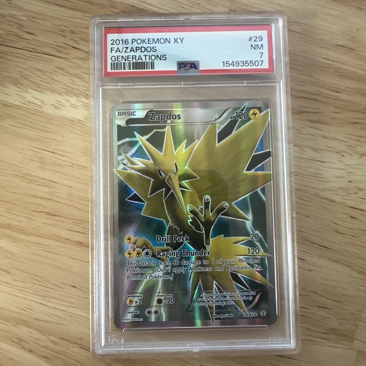 Pokémon TCG Professional Sports Authenticator (PSA) Grade 7