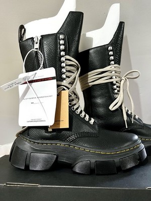 Dr. Martens x Rick Owens 1918 DMXL RO Black UK 7 New & Unused with