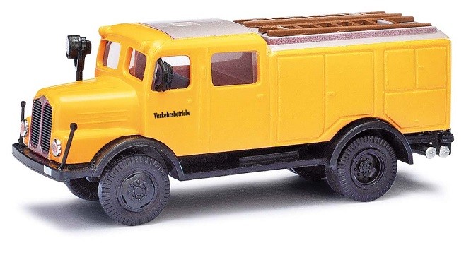 Busch 95619 - 1/87/H0 Espewe: Ifa S4000 Tlf ,Traffic Authority, Year 1965 - New