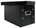 25 CheckOutStore Black Stamp & Die Craft Storage Pocket Box (10.5 x 5.75 x 6) — photo 4